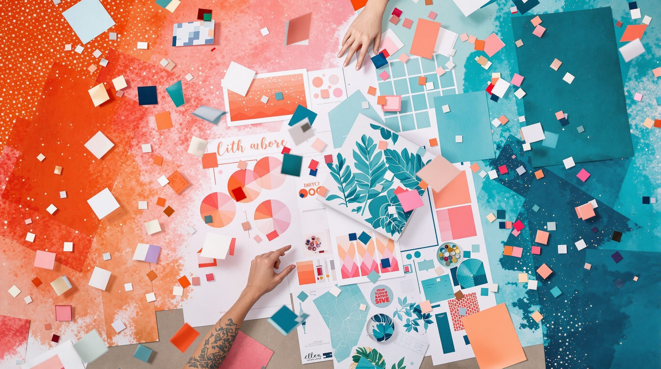 cohesive wedding aesthetic design