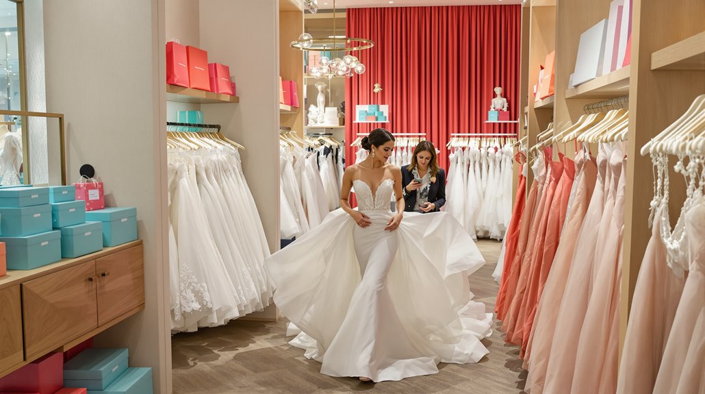 wedding dress shopping strategy