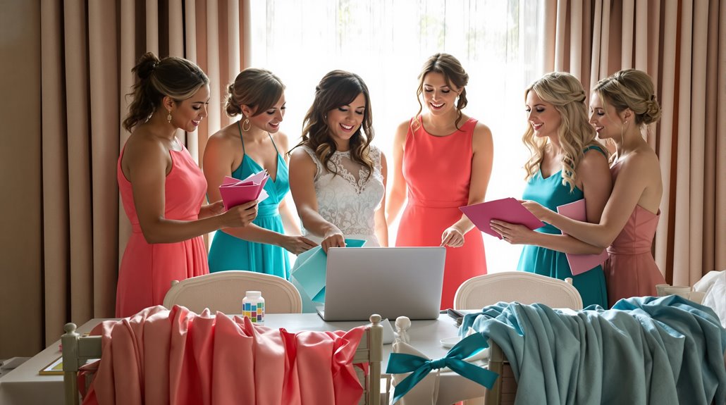 bridesmaid dress decision matrix