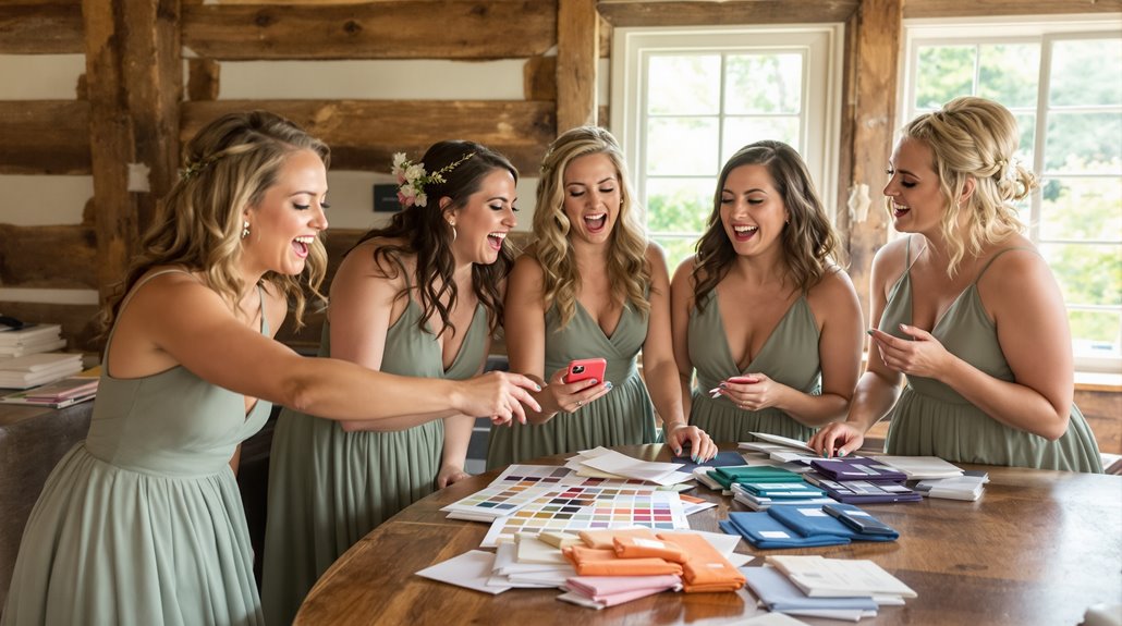 bridesmaid dress selection checklist