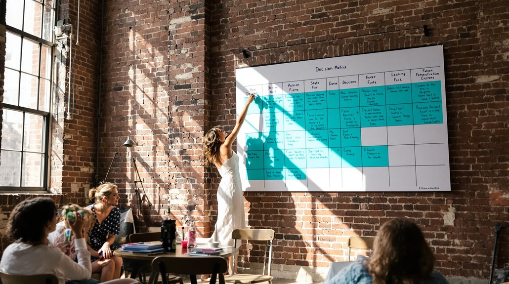 ceremony length decision matrix