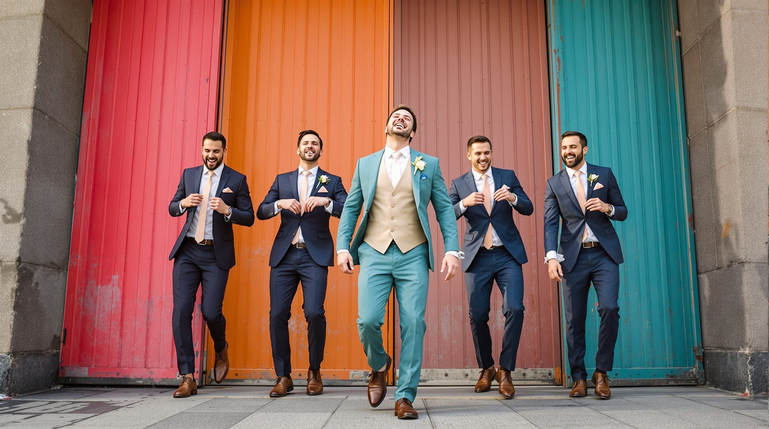 coordinated yet individualized attire