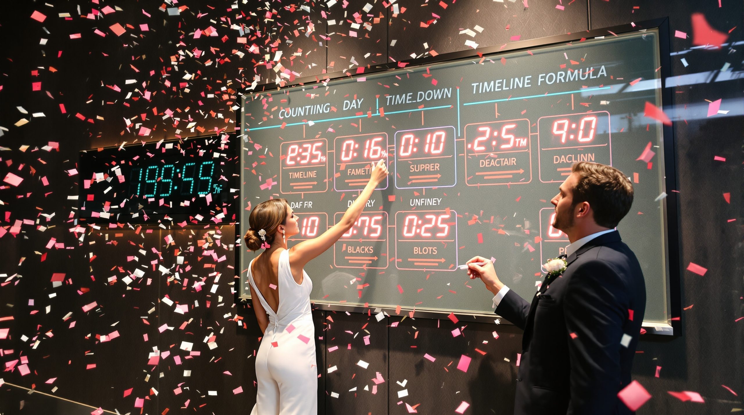 efficient wedding day planning