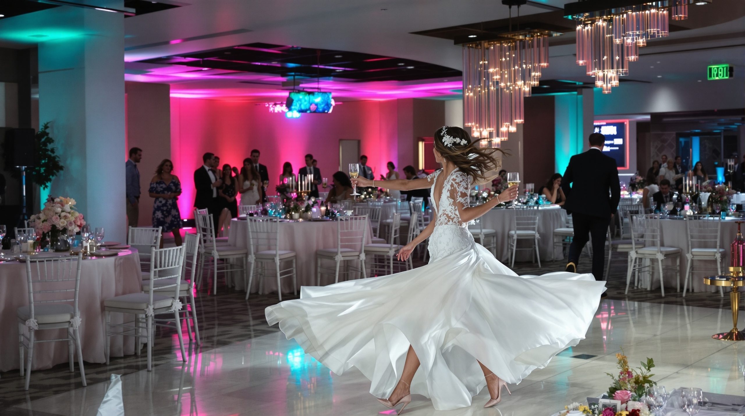 effortless flowing reception pace