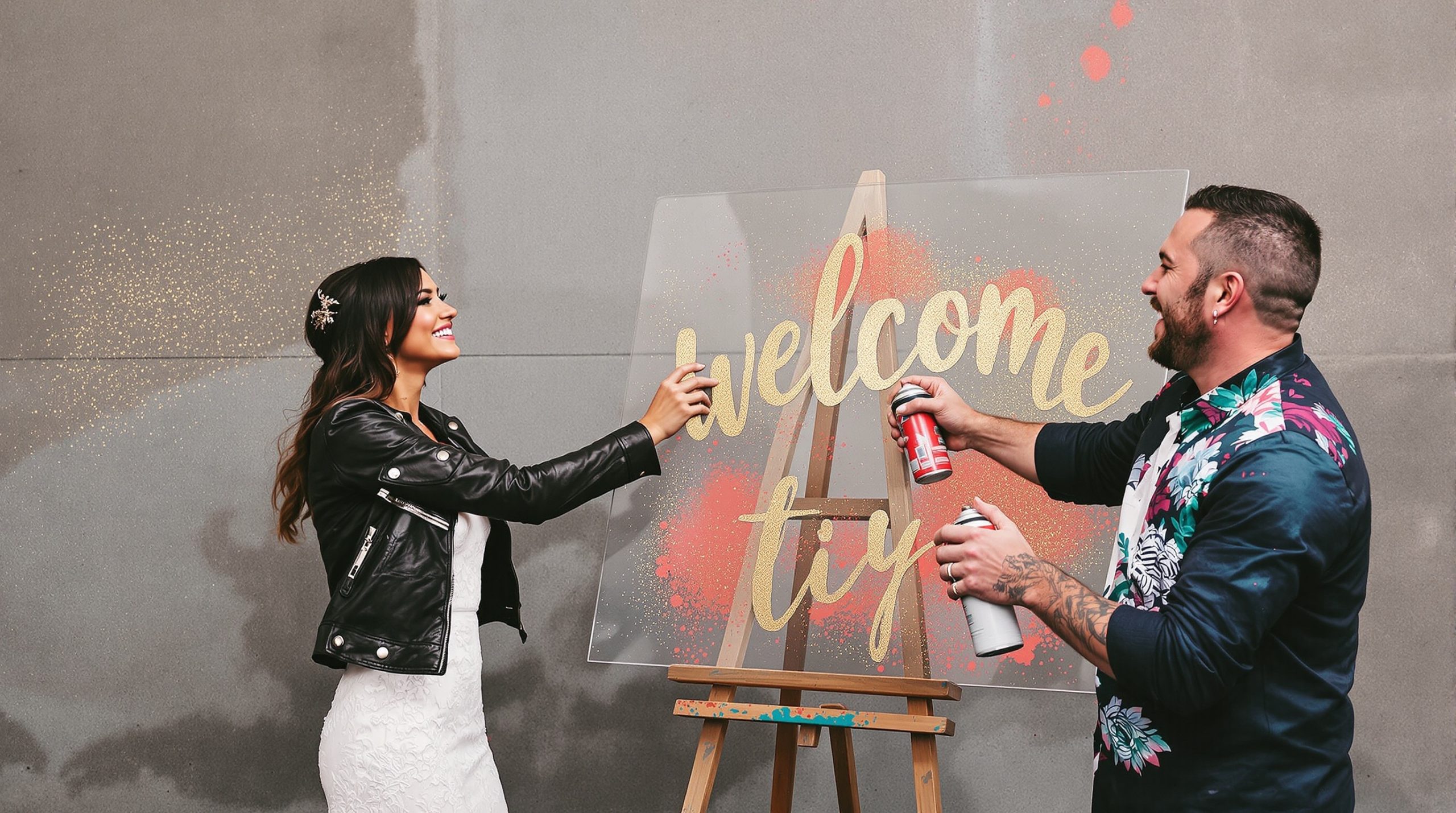 elegant diy wedding signs