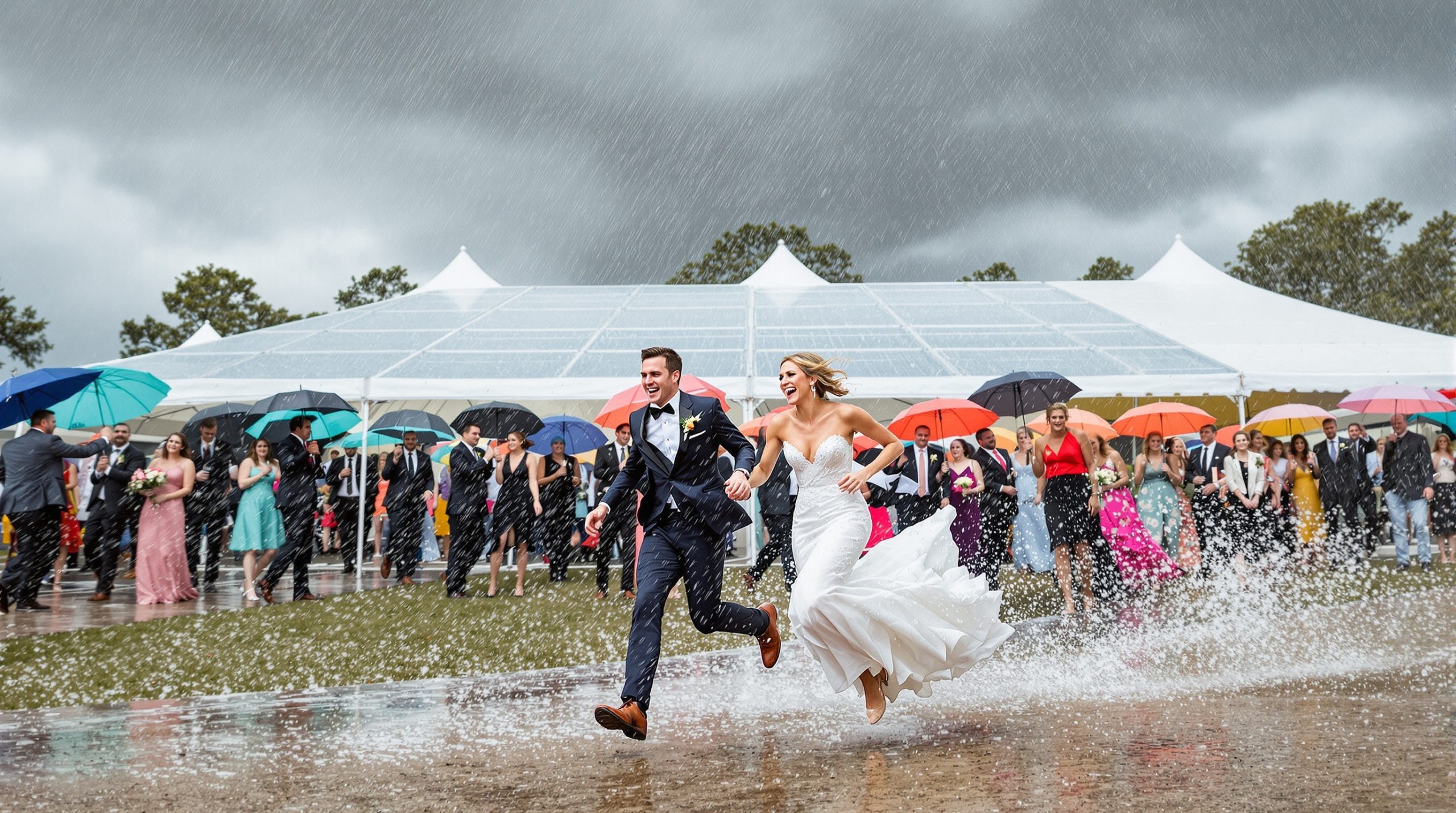 outdoor ceremony weather contingency