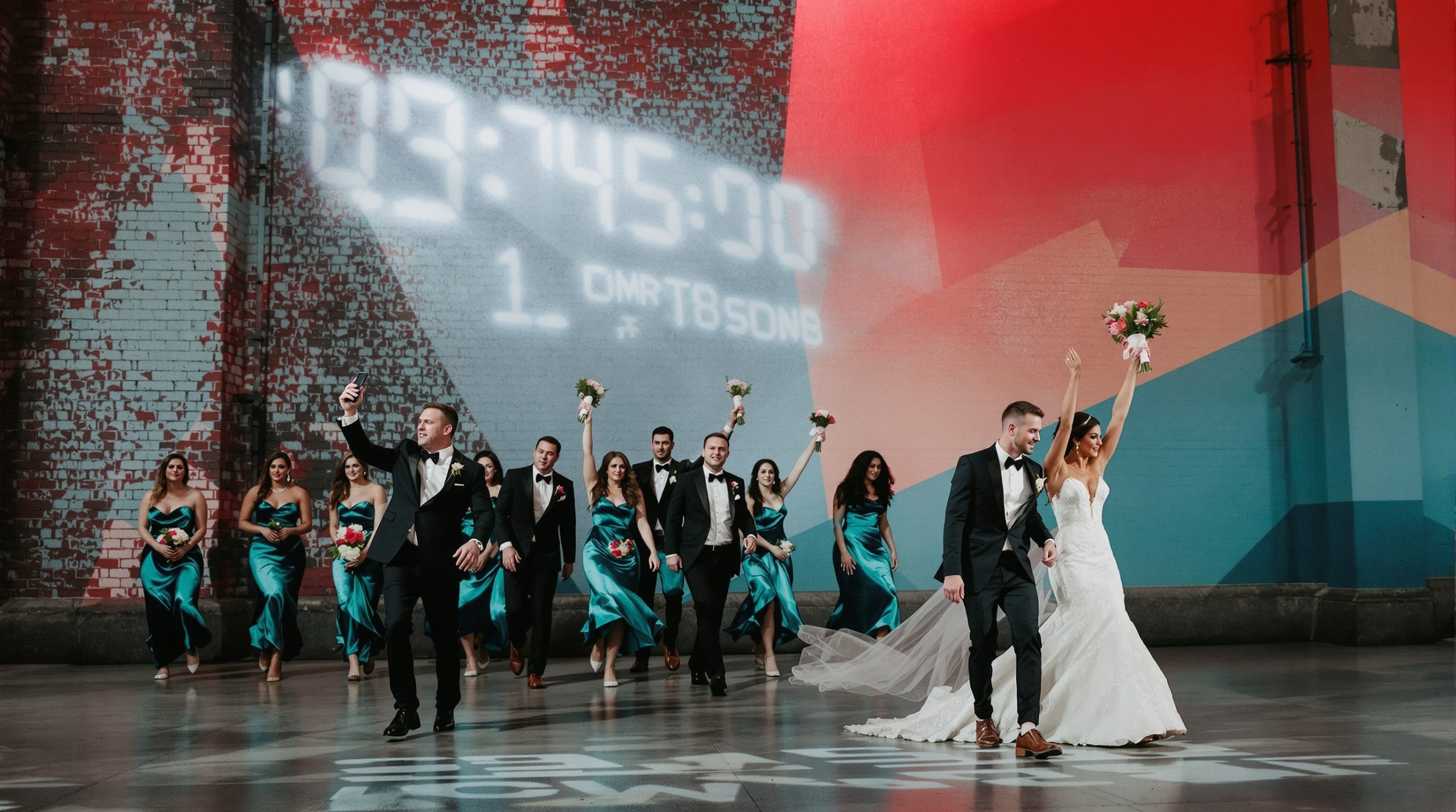 timing processional music walk