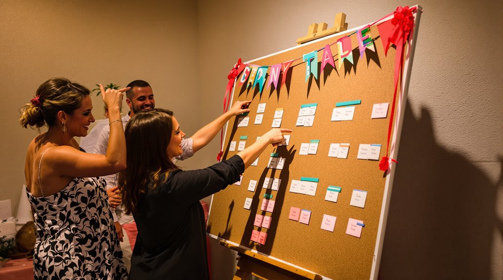 visual roadmap for weddings