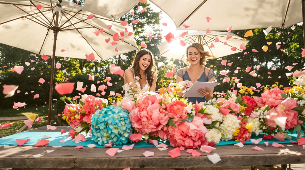 wedding flowers budget plan