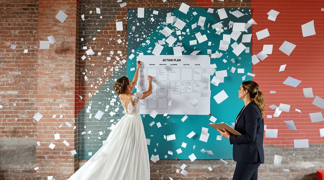 wedding planning action blueprint