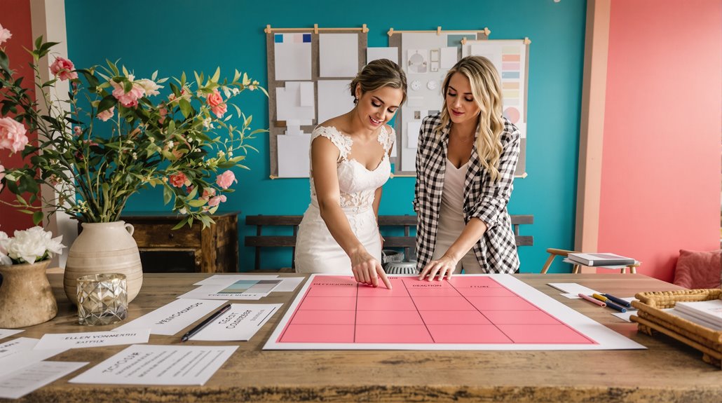 wedding planning decision matrix