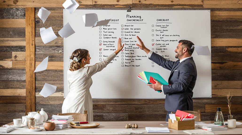 wedding planning efficiency checklist