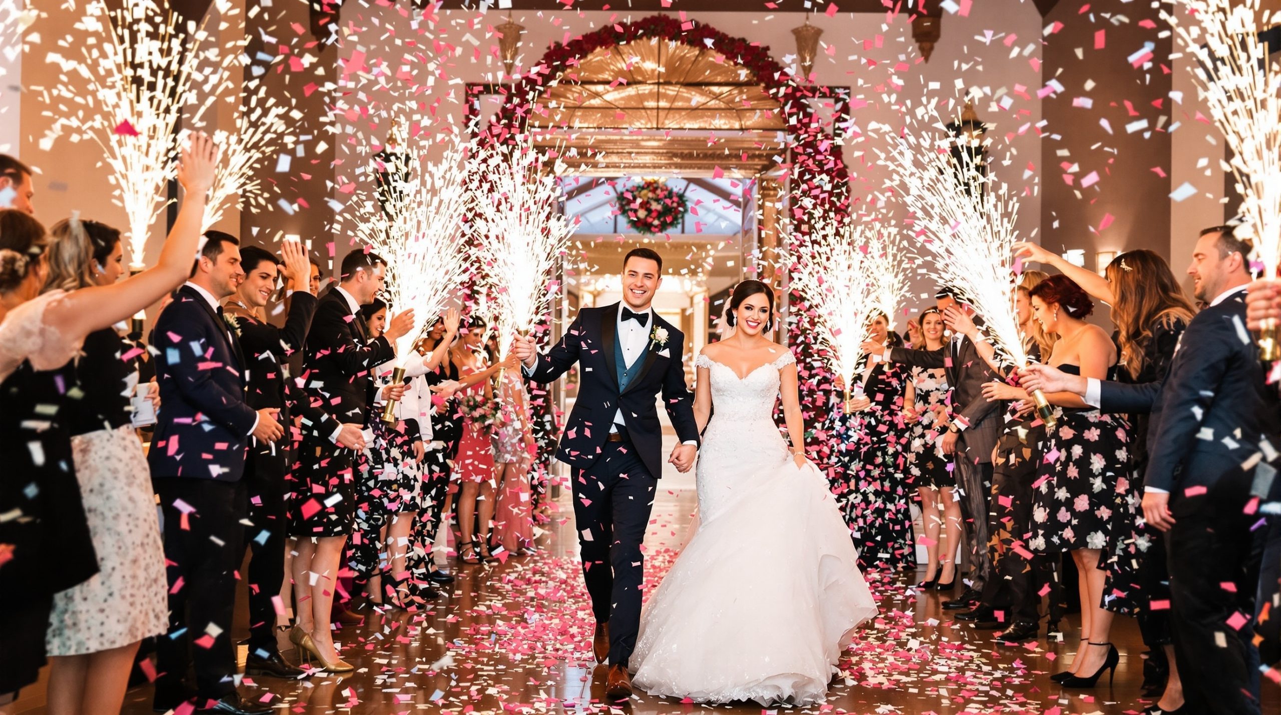 wedding reception event sequence