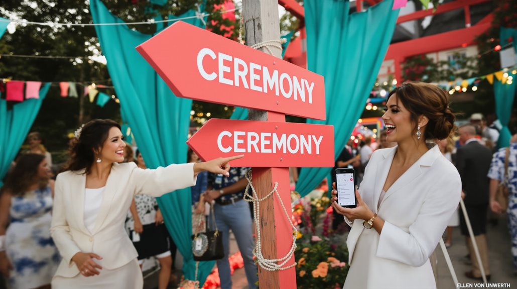 wedding signage action plan